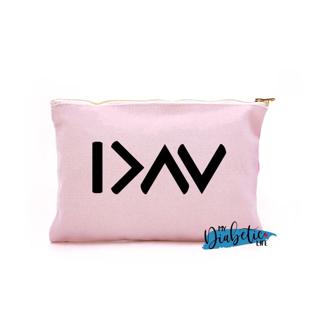 Greater than my highs and lows - Carry all diabetic storage bag