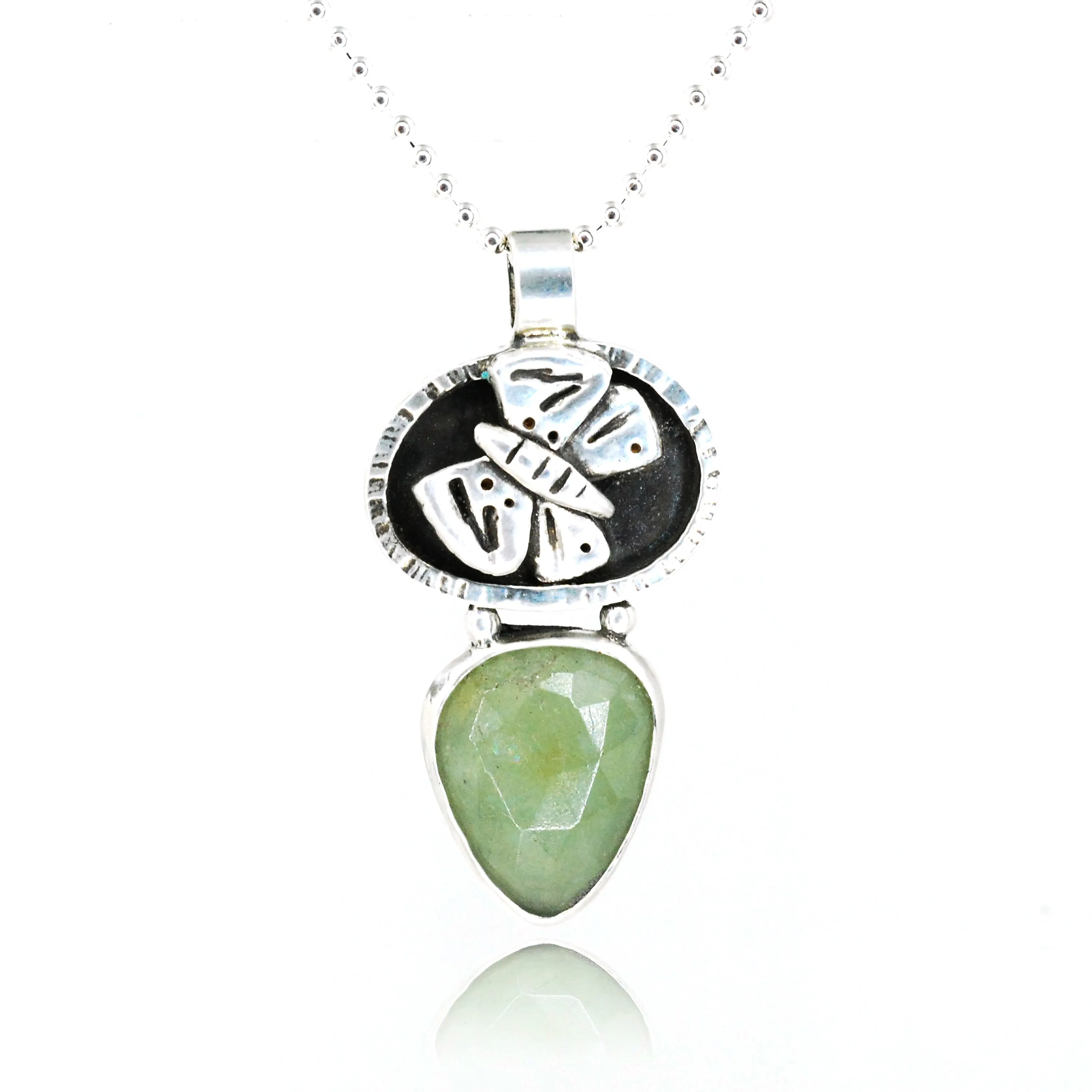 Green Flutterby Pendant