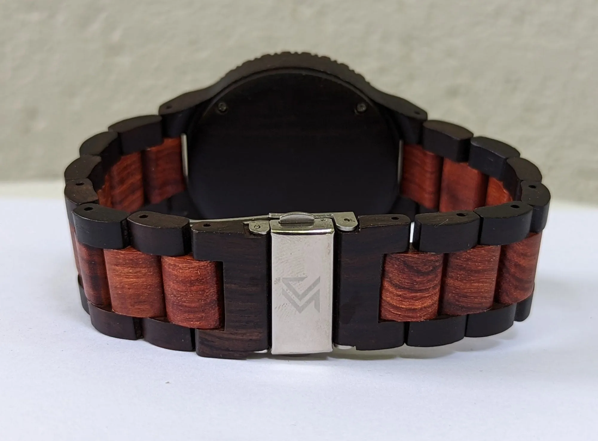 Groomsmen Set of 10 Wooden Watch Red | Justo