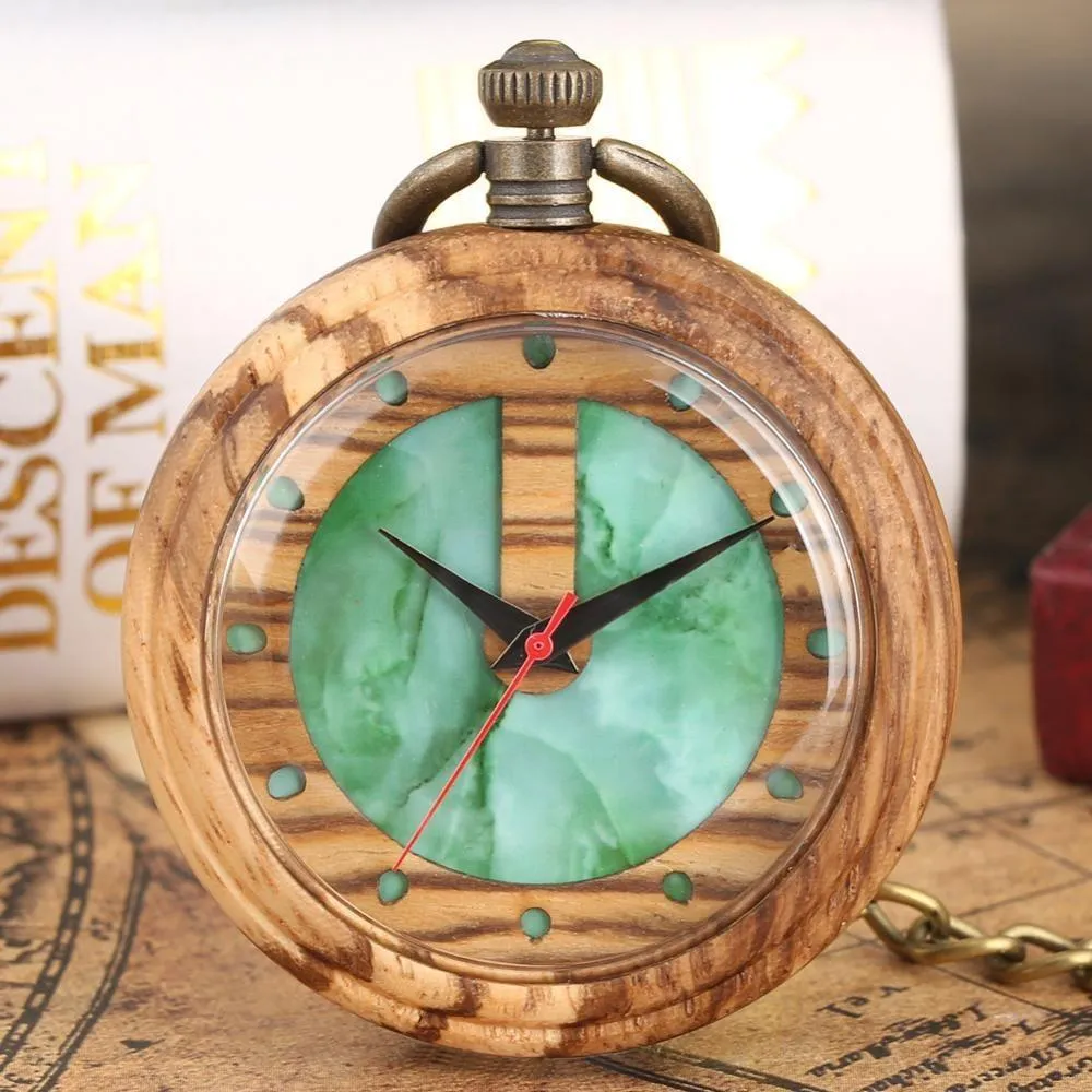 Groomsmen Set of 5 Wooden Pocket Watch | Arce