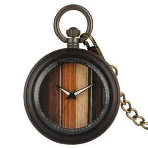 Groomsmen Set of 6 Wooden Pocket Watch | Valor