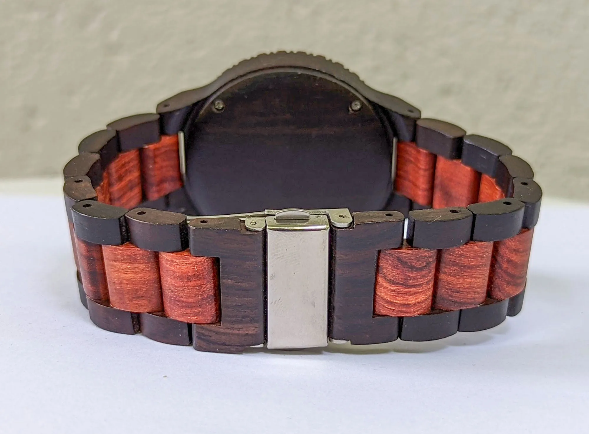 Groomsmen Set of 7 Wooden Watch Red | Justo
