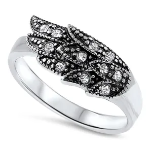 Guardian Angel Wing Ring