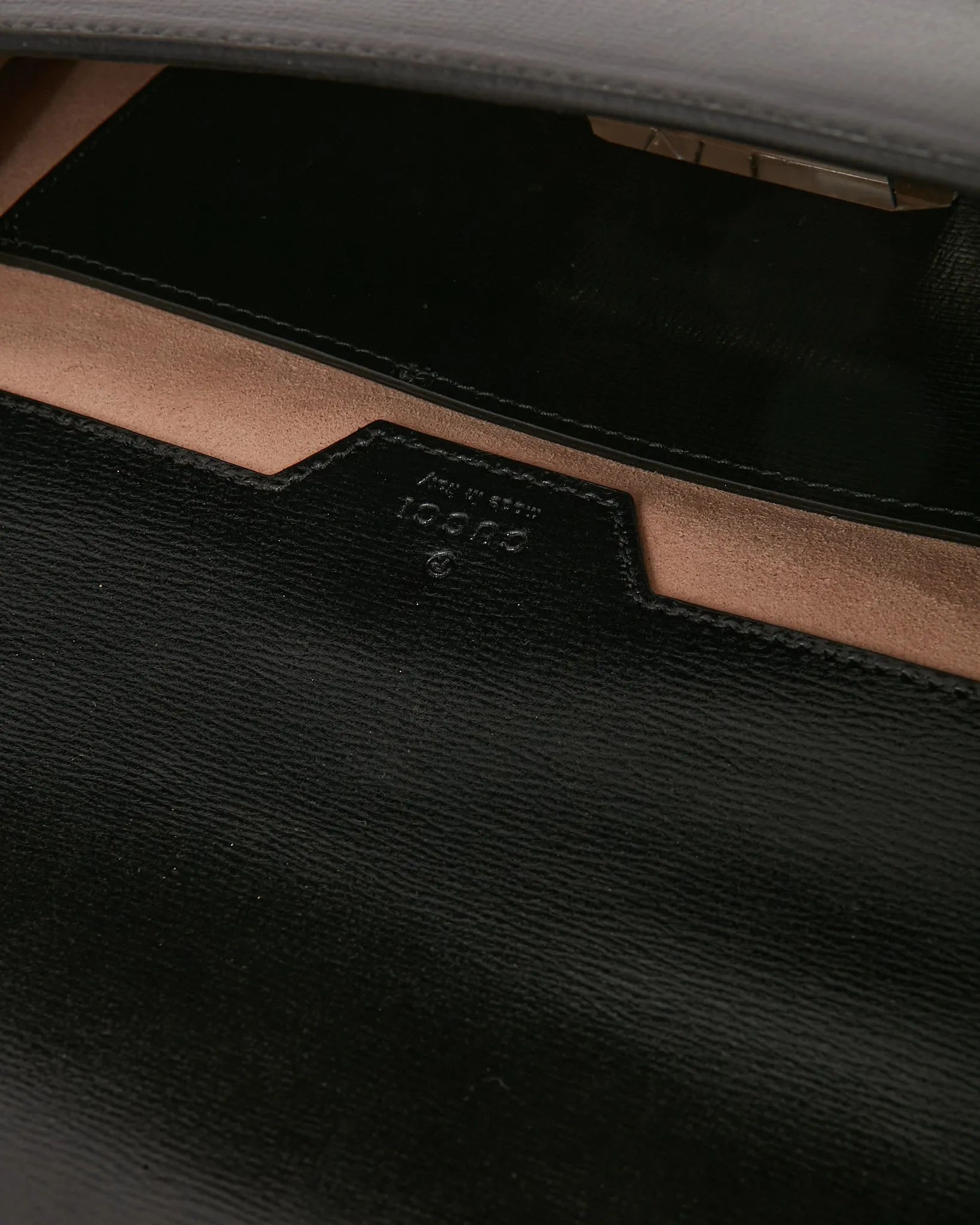 Gucci Black Leather 1955 Horsebit Small Crossbody Bag