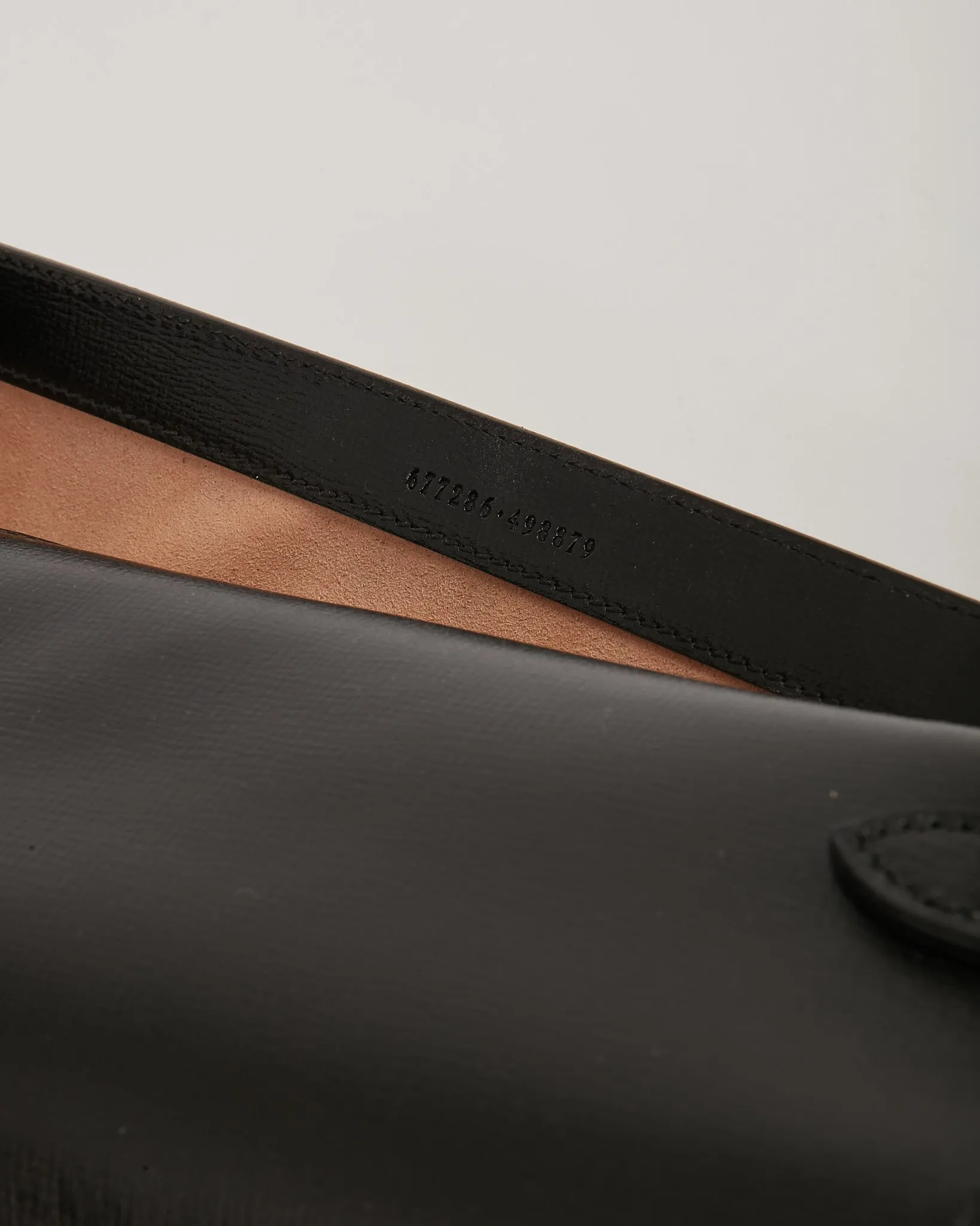 Gucci Black Leather 1955 Horsebit Small Crossbody Bag