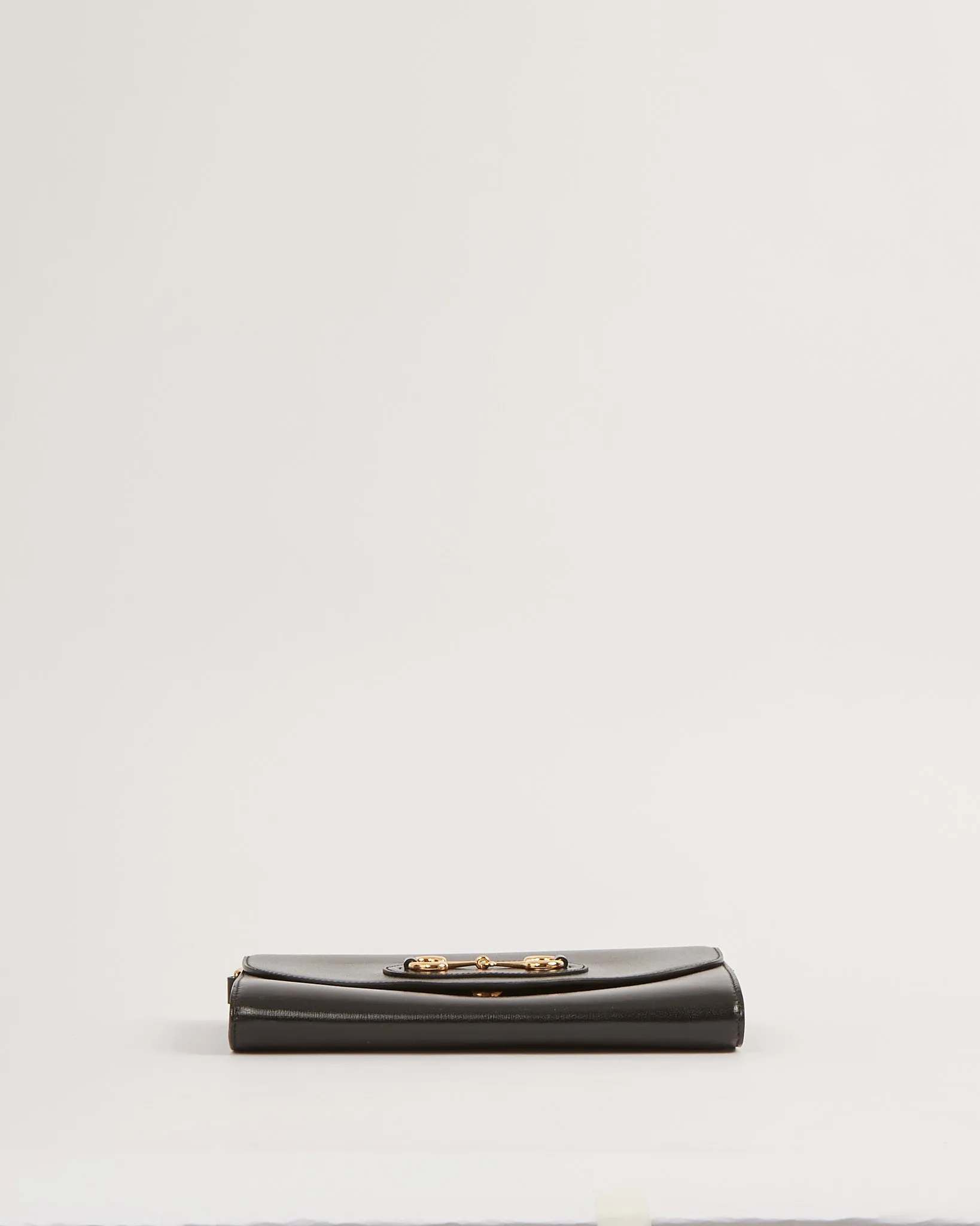 Gucci Black Leather 1955 Horsebit Small Crossbody Bag