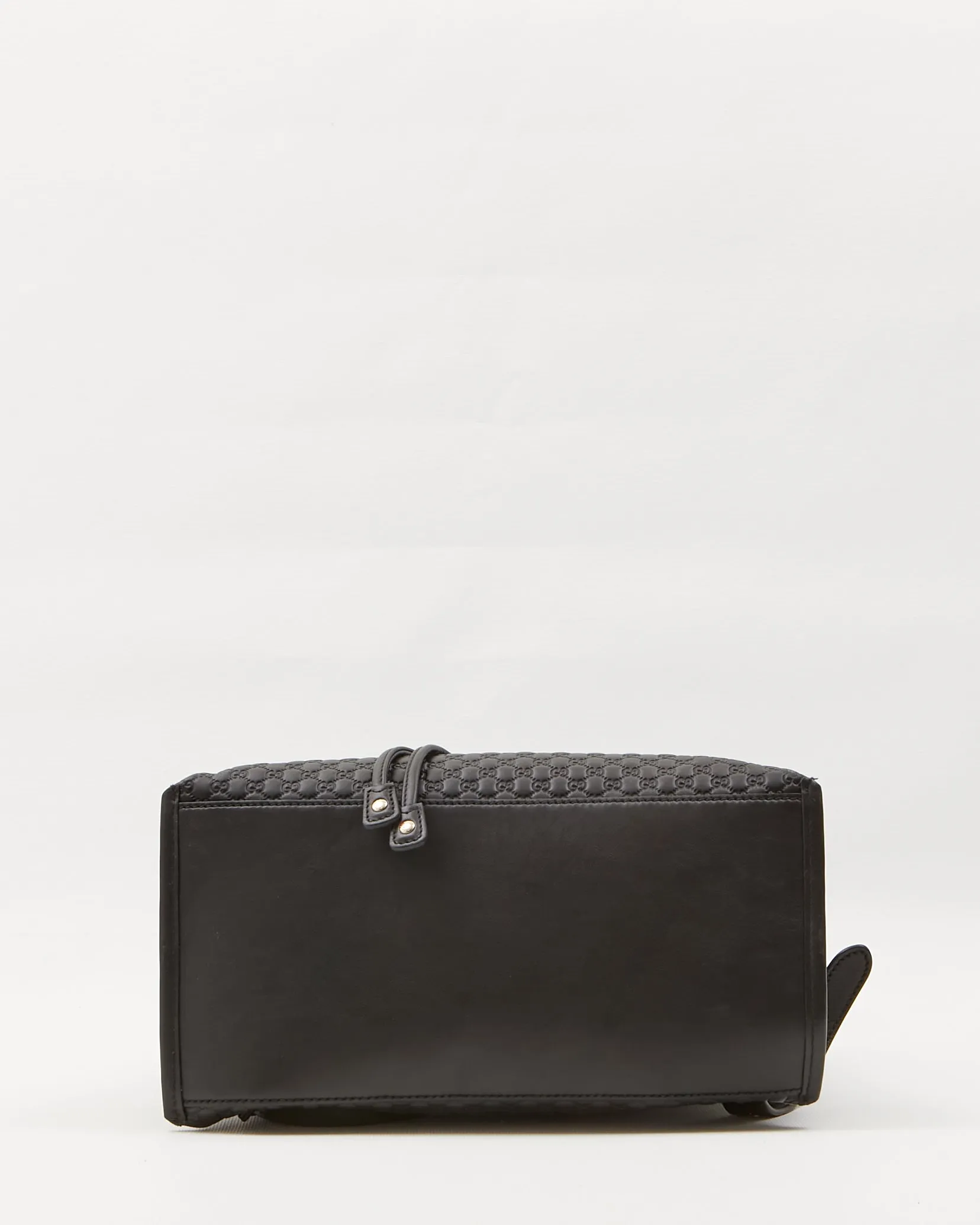 Gucci Black Micro Guccissima Leather Rucksack Backpack