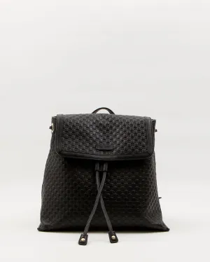 Gucci Black Micro Guccissima Leather Rucksack Backpack