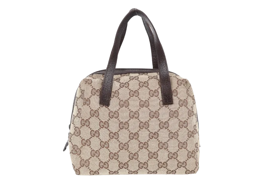 GUCCI MINI HANDBAG GG CANVAS NO DUST COVER