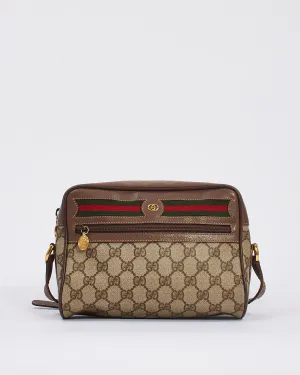 Gucci Vintage GG Supreme Plus Ophidia Crossbody Bag