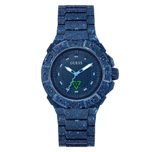 Guess Men's Watch Blue Tone Case Quartz