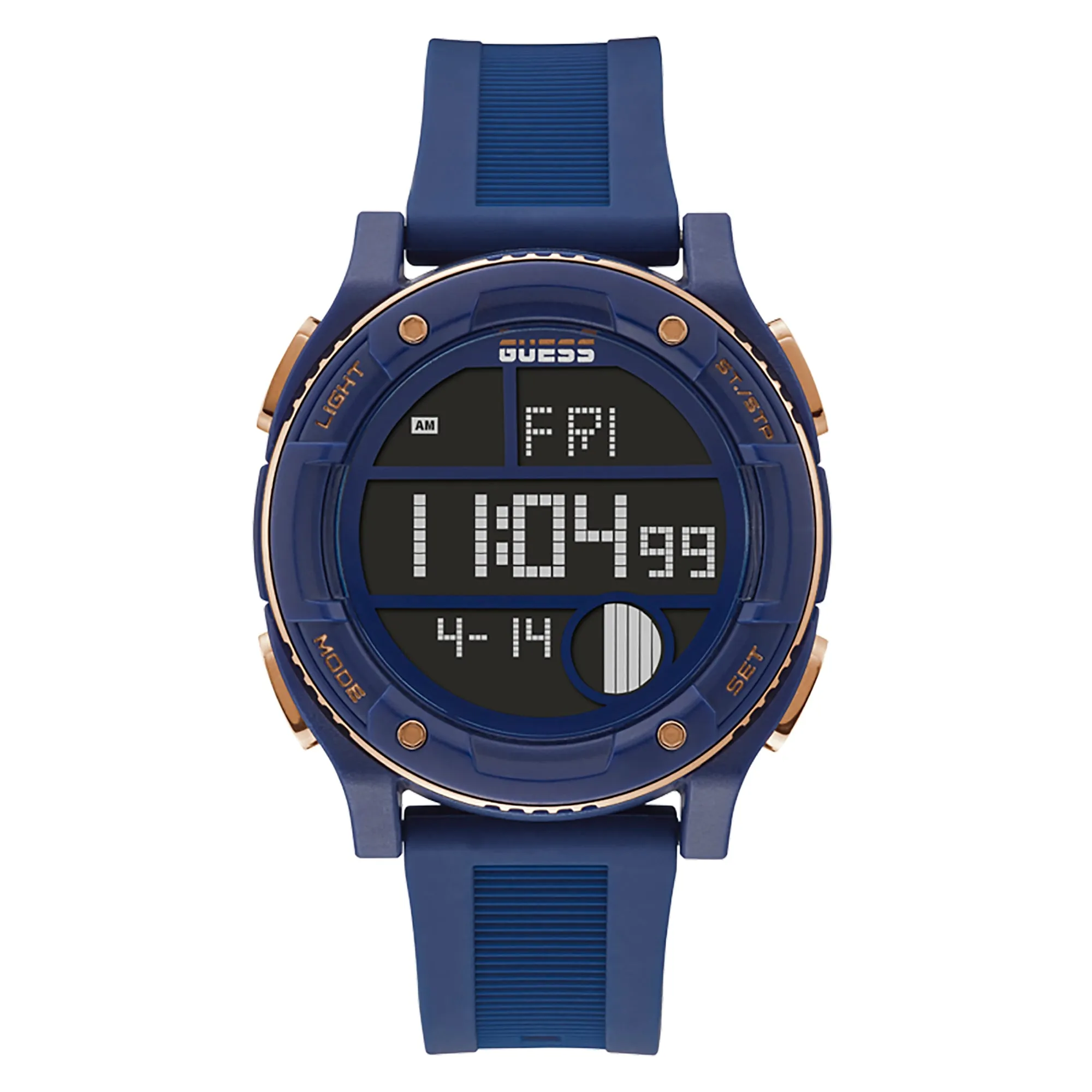 Guess Men's Watch Blue Tone Case Quartz