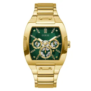 Guess Men's Watch Gold Tone Case Quartz