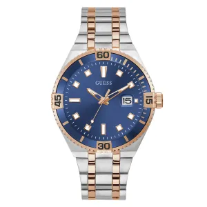 Guess Men's Watch Rose Gold Tone Case Quartz
