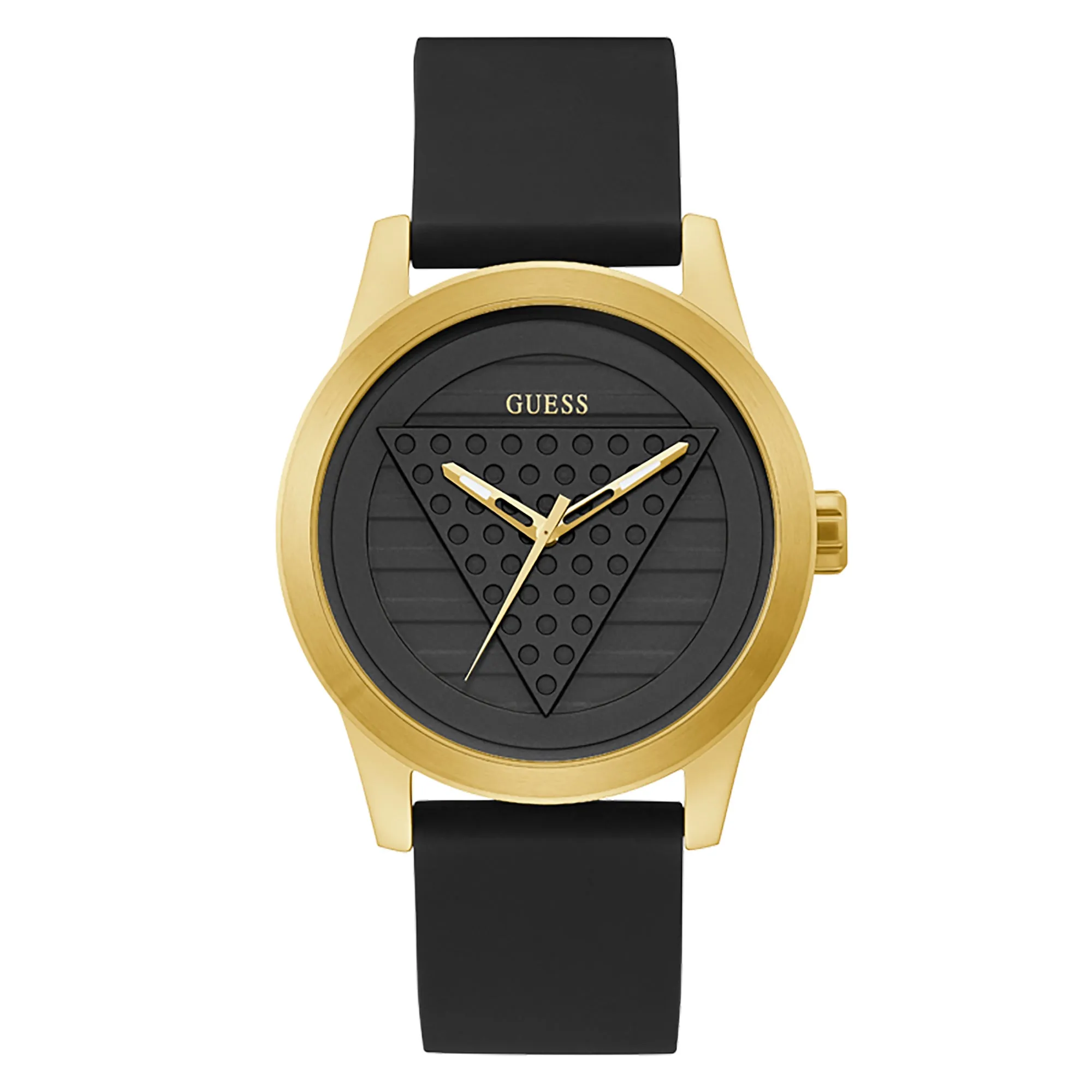 Guess Men's Watch Yellow Gold Tone Case Quartz