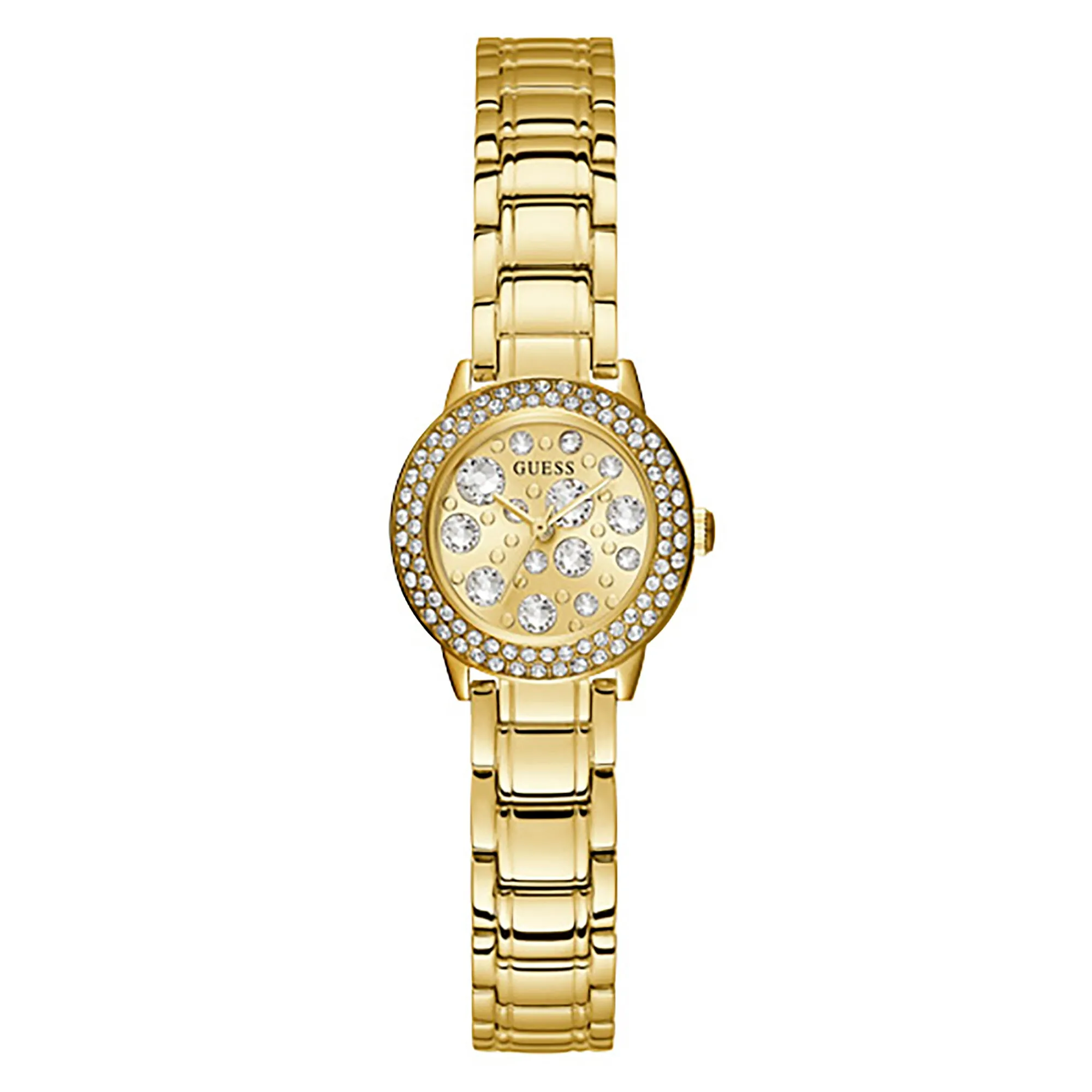 Guess Women's Watch Gold Tone Case Quartz