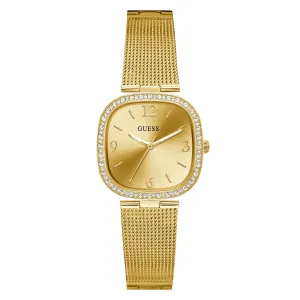 Guess Women's Watch Gold Tone Case Quartz
