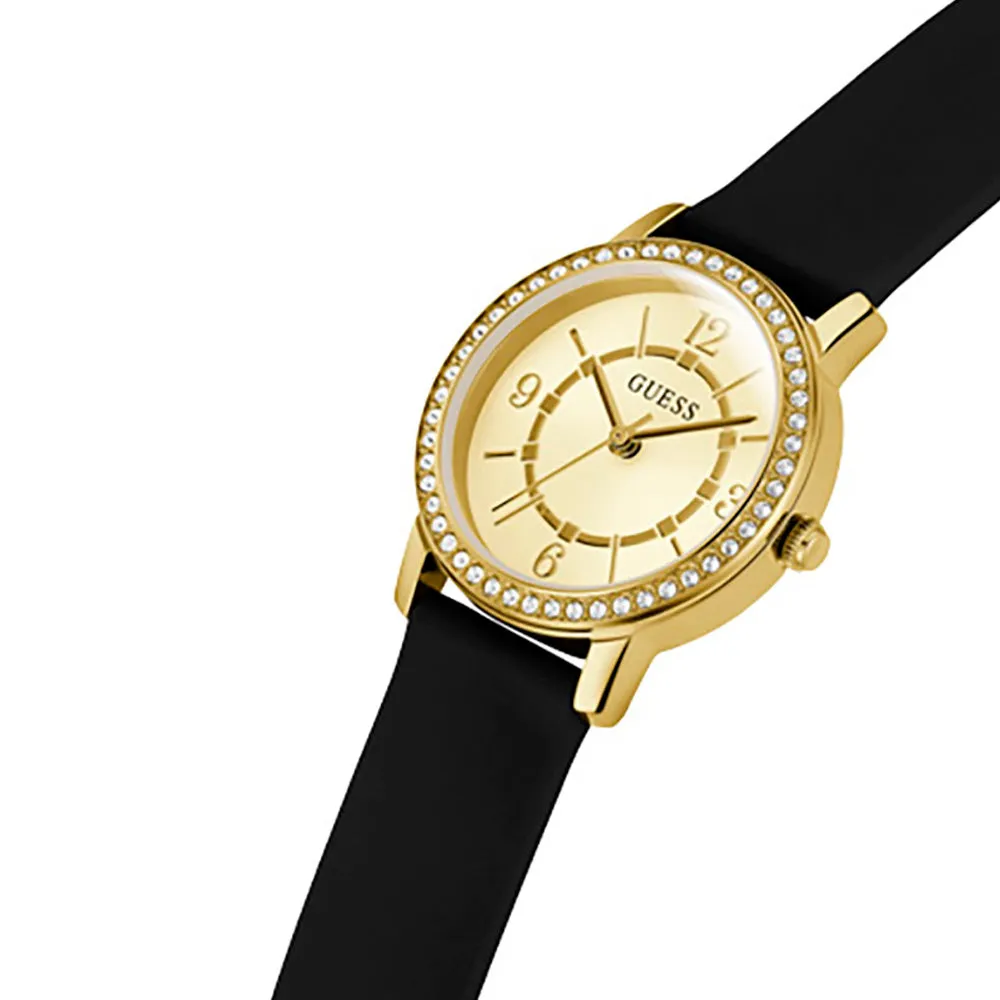 Guess Women's Watch Gold Tone Case Quartz