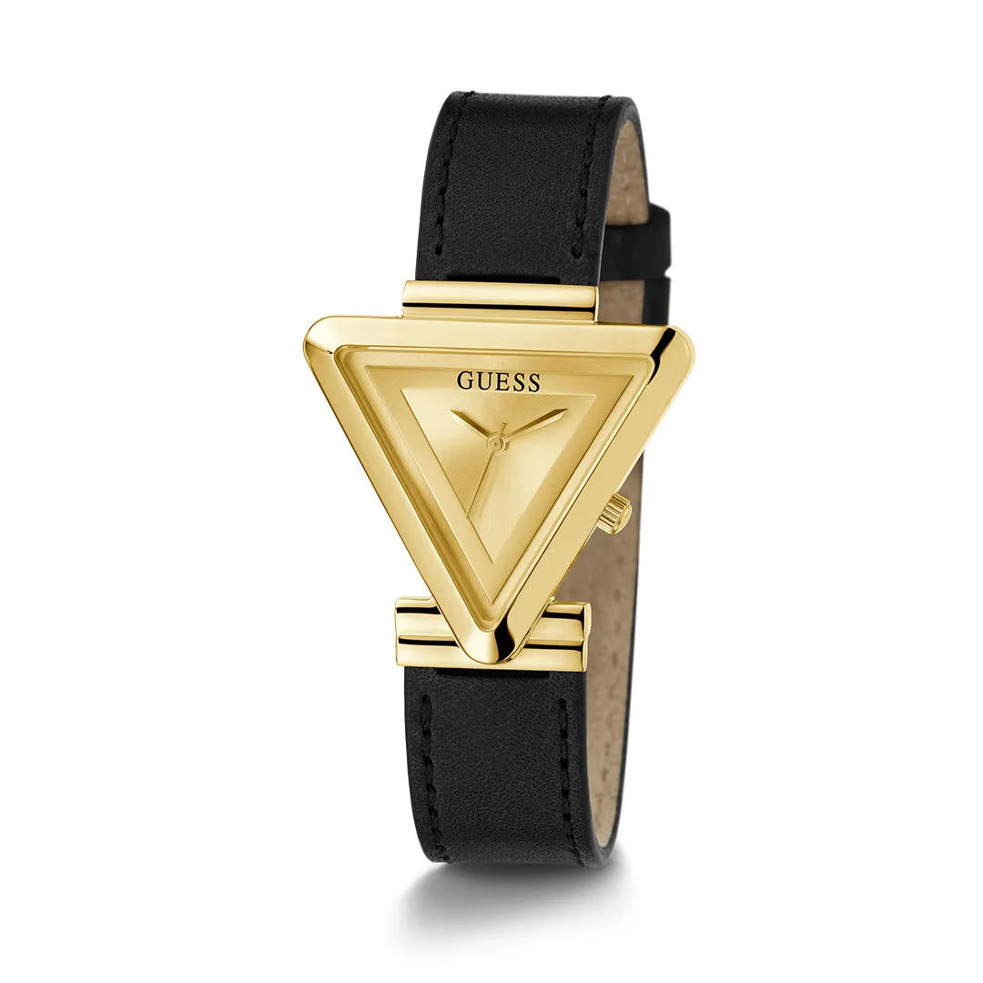 Guess Women's Watch Gold Tone Case Quartz
