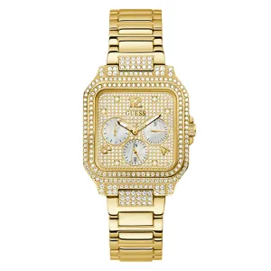 Guess Women's Watch Gold Tone Case Quartz