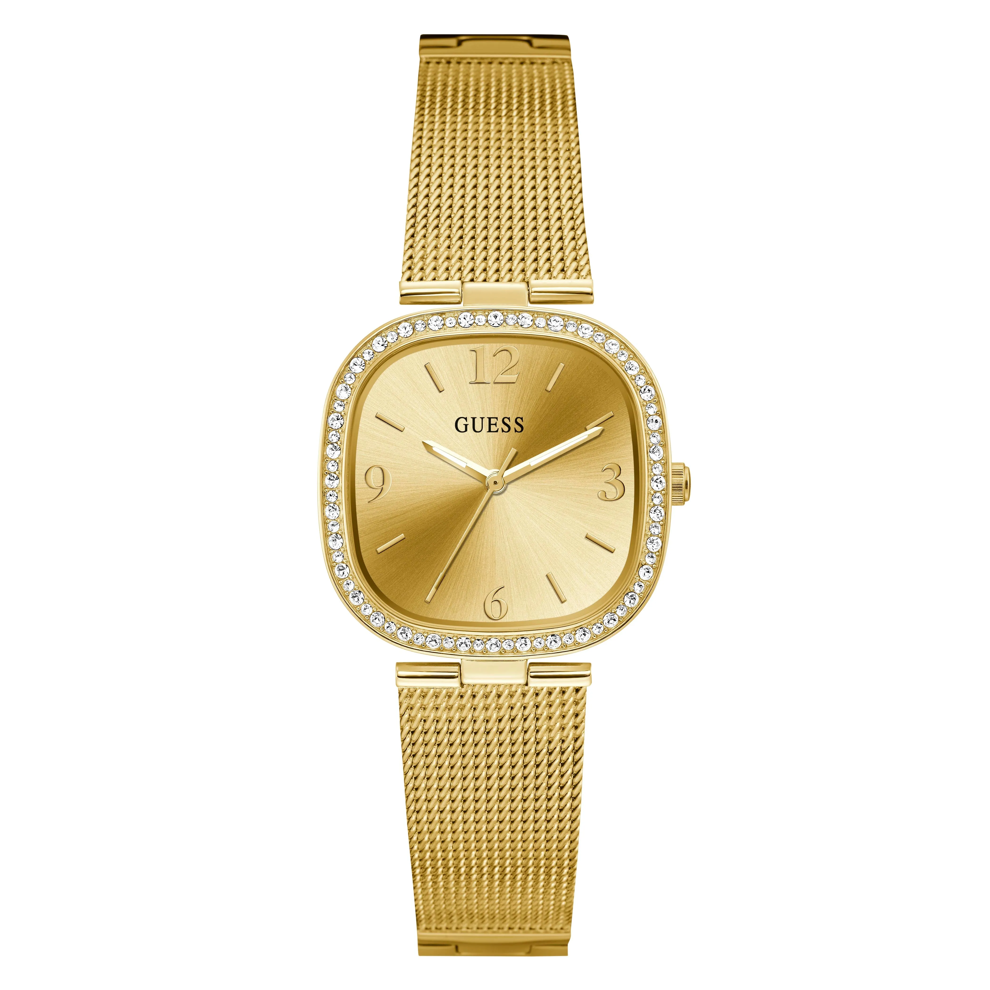 Guess Women's Watch Gold Tone Case Quartz