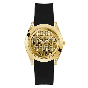 Guess Women's Watch Gold Tone Case Quartz