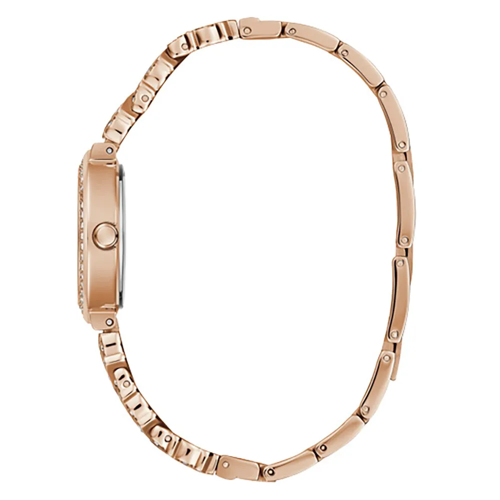 Guess Women's Watch Rose Gold Tone Case Quartz