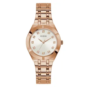 Guess Women's Watch Rose Gold Tone Case Quartz