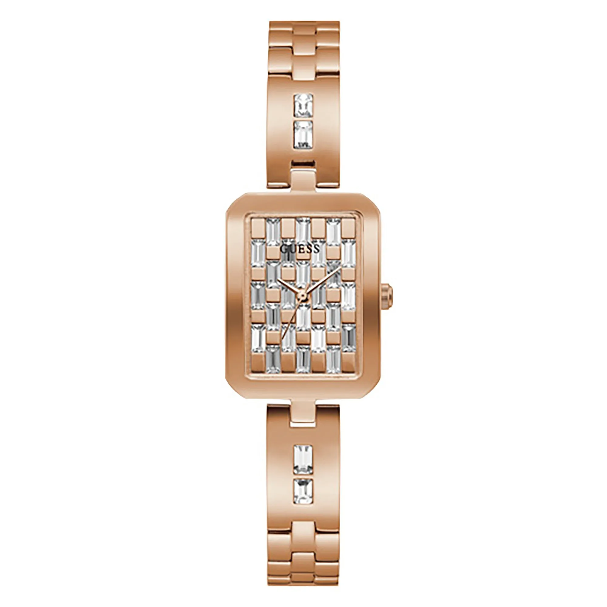 Guess Women's Watch Rose Gold Tone Case Quartz