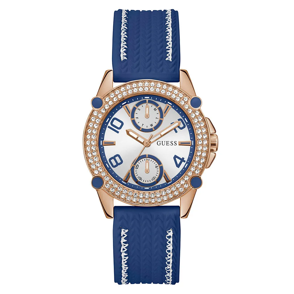 Guess Women's Watch Rose Gold Tone Case Quartz