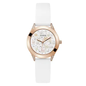 Guess Women's Watch Rose Gold Tone Case Quartz