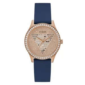 Guess Women's Watch Rose Gold Tone Case Quartz