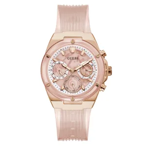 Guess Women's Watch Rose Gold Tone Case Quartz