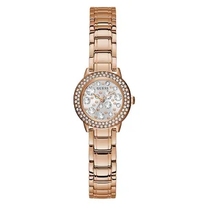 Guess Women's Watch Rose Gold Tone Case Quartz