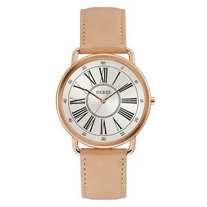 Guess Women's Watch Rose Gold Tone Case Quartz