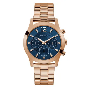 Guess Women's Watch Rose Gold Tone Case Quartz