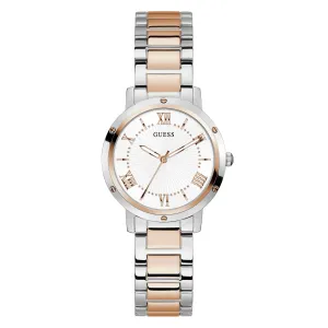 Guess Women's Watch Rose Gold Tone Case Quartz