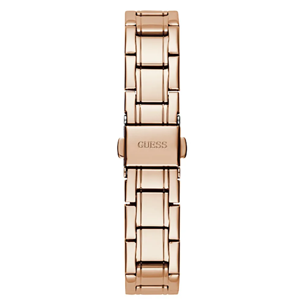 Guess Women's Watch Rose Gold Tone Case Quartz