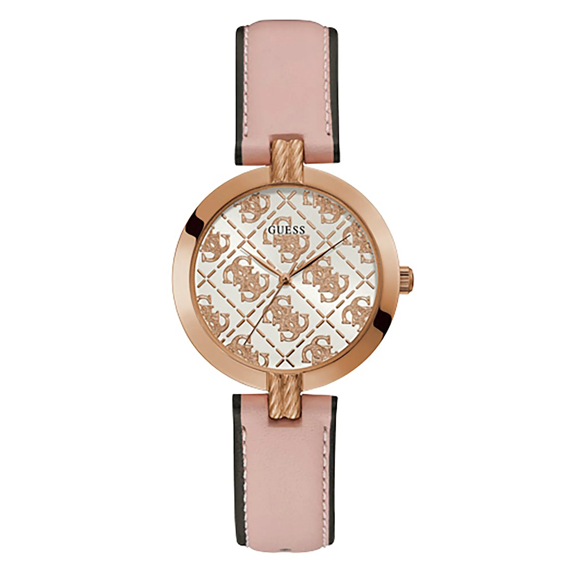 Guess Women's Watch Rose Gold Tone Case Quartz