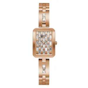 Guess Women's Watch Rose Gold Tone Case Quartz