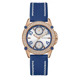 Guess Women's Watch Rose Gold Tone Case Quartz