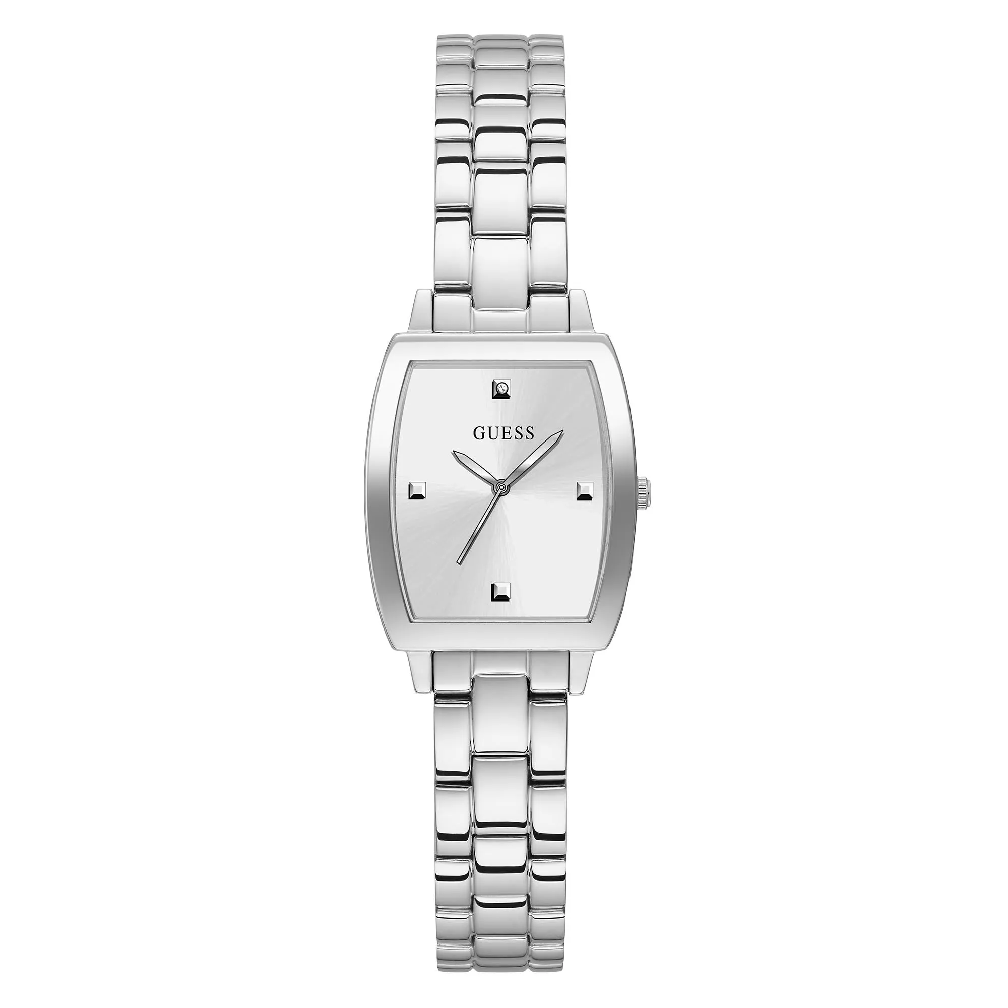 Guess Women's Watch Silver Tone Case Quartz