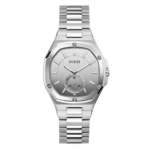 Guess Women's Watch Silver Tone Case Quartz