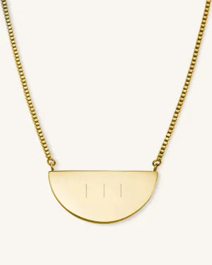 Half Moon Necklace