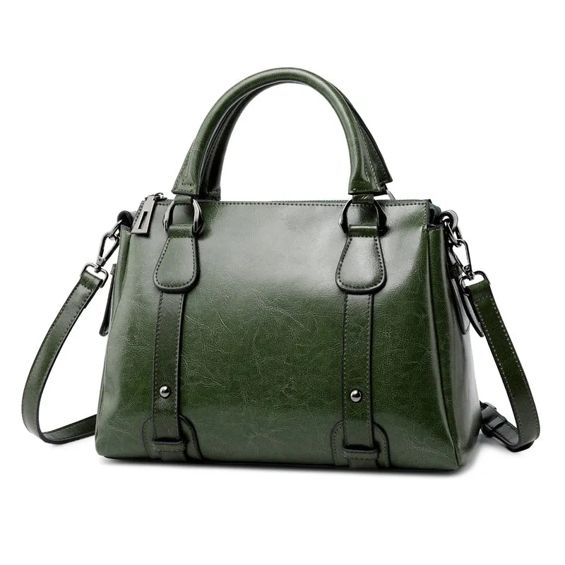 Handmade Top Grain Leather Women Shoulder Bags Stylish Ladies Leather Handbag Gifts For Her SX2833