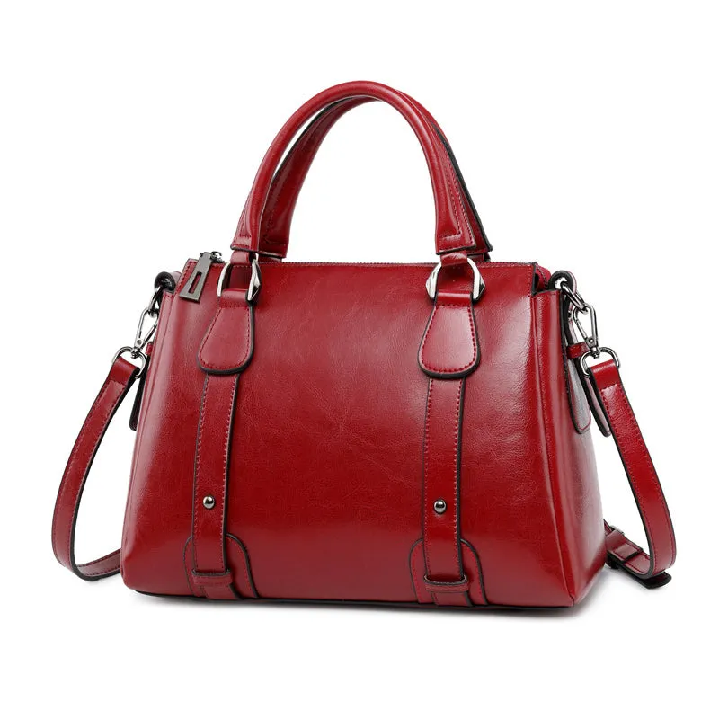 Handmade Top Grain Leather Women Shoulder Bags Stylish Ladies Leather Handbag Gifts For Her SX2833