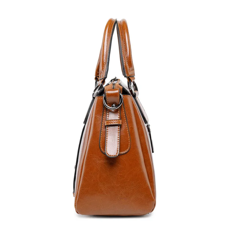Handmade Top Grain Leather Women Shoulder Bags Stylish Ladies Leather Handbag Gifts For Her SX2833