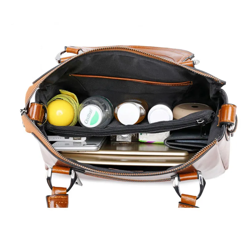 Handmade Top Grain Leather Women Shoulder Bags Stylish Ladies Leather Handbag Gifts For Her SX2833