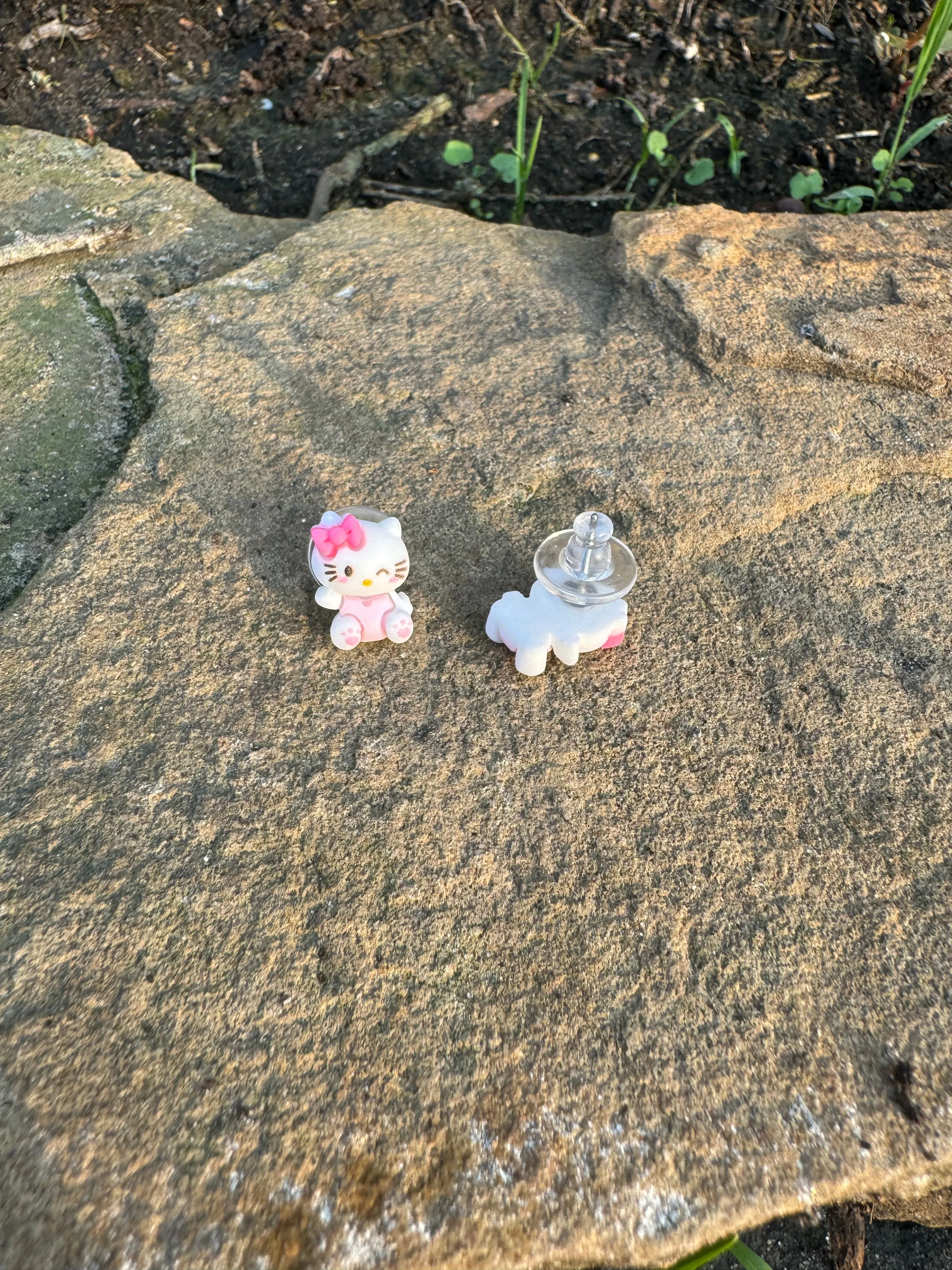 Hello Kitty Stud Post Earrings Gift