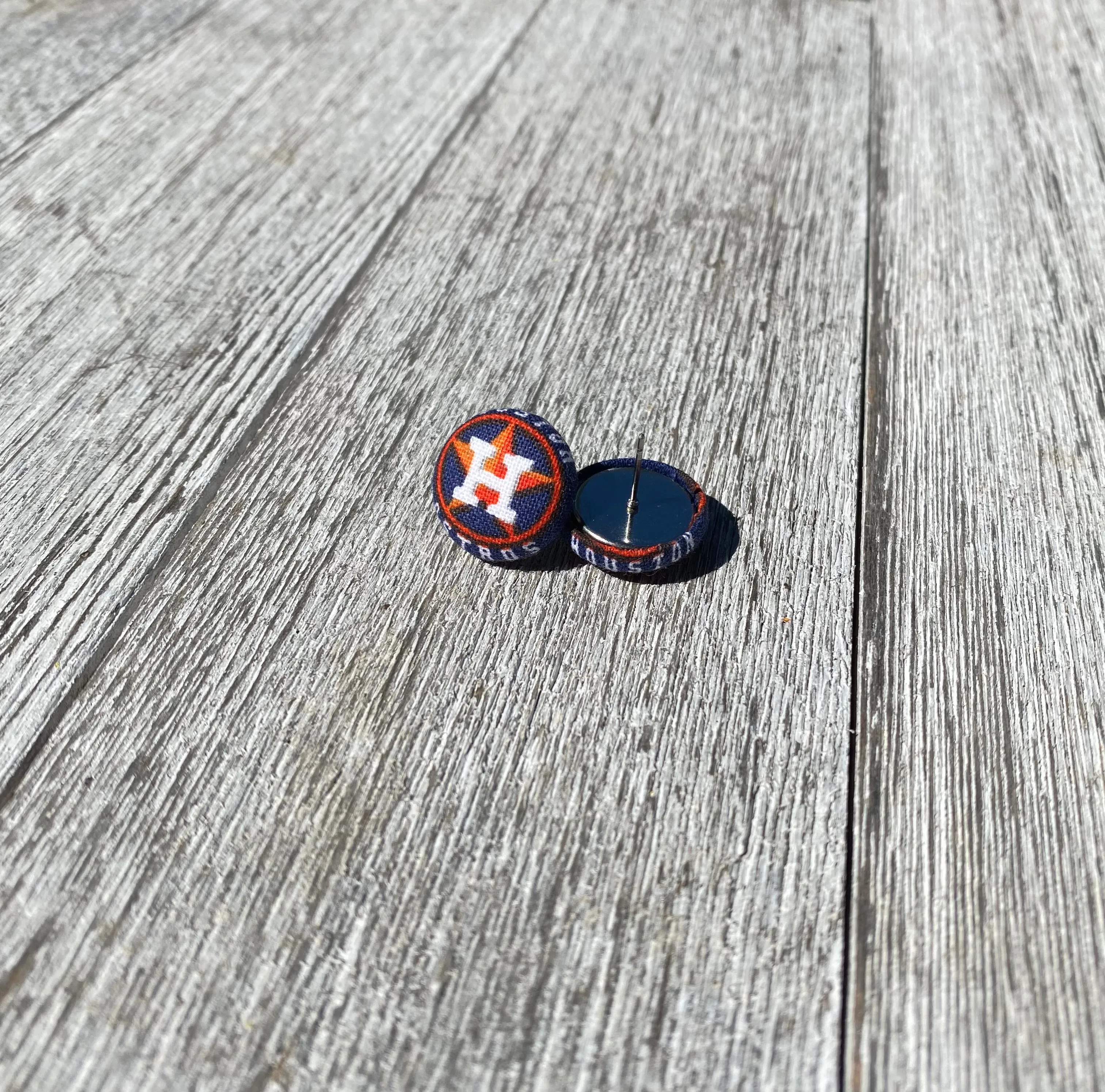 Houston Baseball Stud Earrings